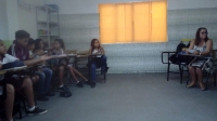 Centro Educacional Esplanada - Campo Grande - Zona Oeste - RJ - Semana Pacífica - 7º ANO - TEMPO DE PAZ, COMO SE FAZ? - código foto:  12322