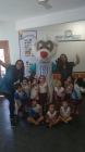 Centro Educacional Esplanada - Campo Grande - Zona Oeste - RJ - Ed. Infantil e Fundamental I - Visita do Brownie e Quiz animado. - cdigo foto:  12656